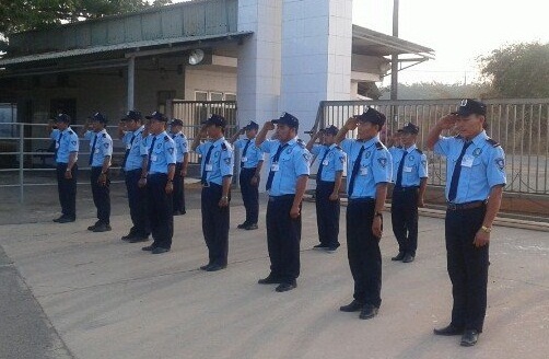 Bảo vệ công trường